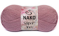 Nako SUPER INCI (Супер Инси) № 275 пыльная роза (Шерстяная пряжа с акрилом, нитки для вязания)