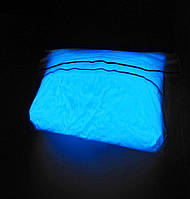 Светящийся порошок ТАТ 33 с базовым синим свечением в темноте. Фасовка 1 кг.