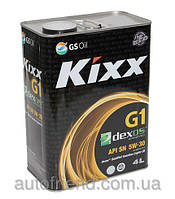 Моторное масло синтетика Kixx(кикс)G1 Dexos 5W-30 4л
