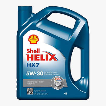 Масло трансмісійне Shell Helix HX7 5w30 (Каністра 1л, 4л, 20л)