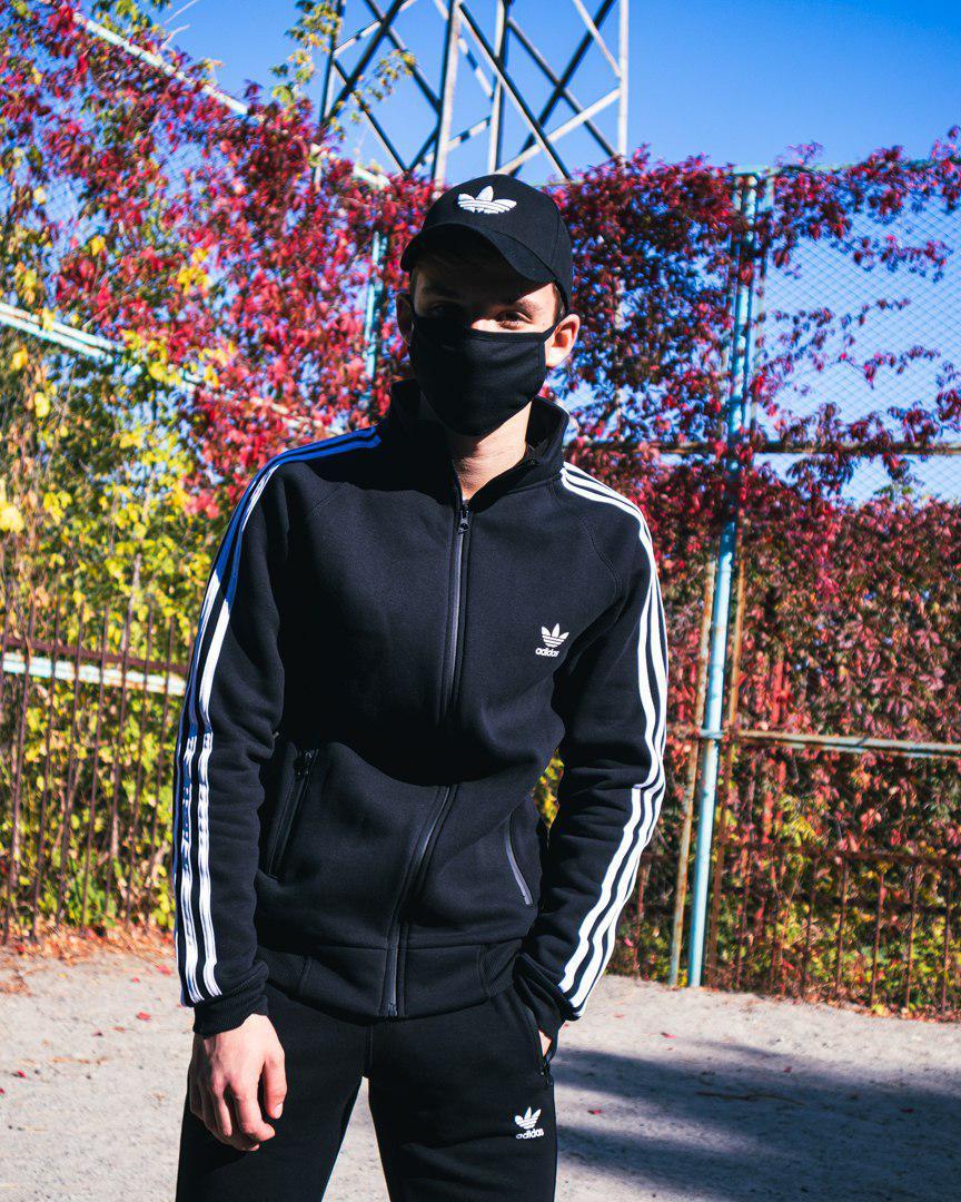 Купить Олимпийка мужская Adidas (Адидас) до -25*С на флисе теплая ...