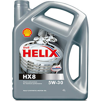 Масло трансмісійне Shell Helix HX8 5w30 (Каністра 1л, 4л)