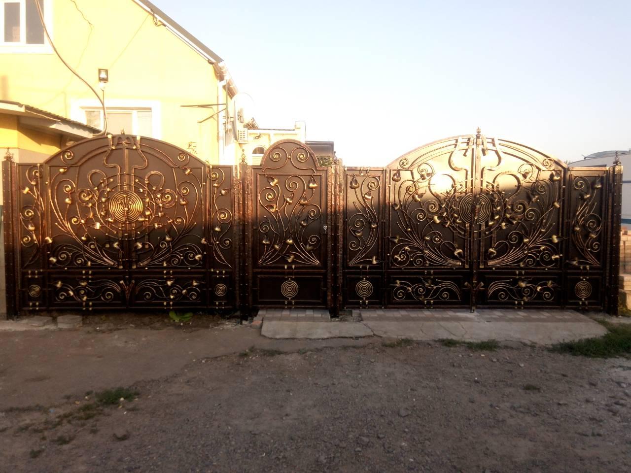 Ворота кованые Балтика, Балтика плюс - фото 8 - id-p428095769