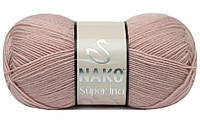 Nako SUPER INCI (Супер Инси) № 1479 светлая пудра (Шерстяная пряжа с акрилом, нитки для вязания)