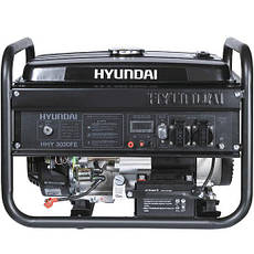 Генератор бензиновий, станція електрична Hyundai HHY 3030FE, фото 2