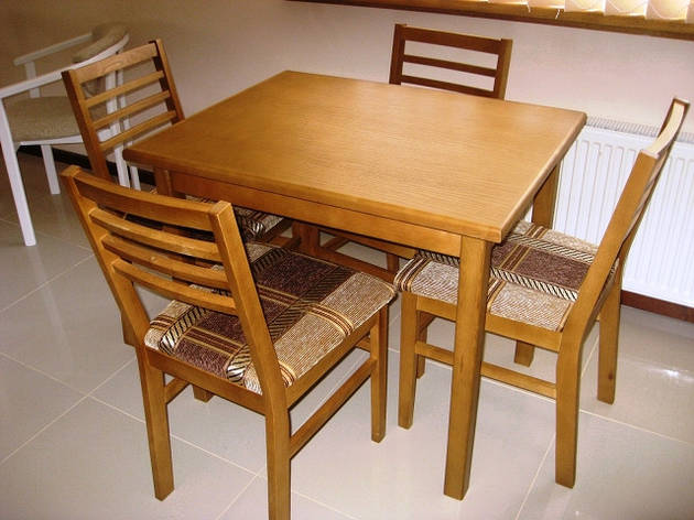 Стіл для малої кухні  Явір М GOOD WOOD Руськополянський Меблевий Комбінат Явір, фото 1