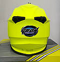 Шолом GEON 633 MX Крос Neon Yellow, фото 4