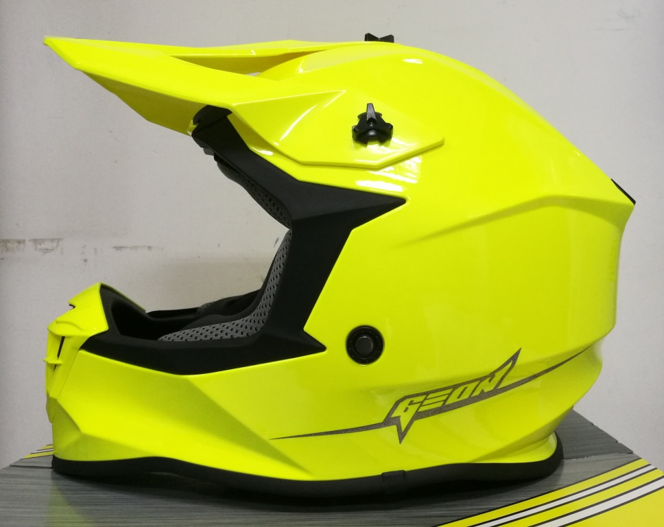 Шолом GEON 633 MX Крос Neon Yellow, фото 1