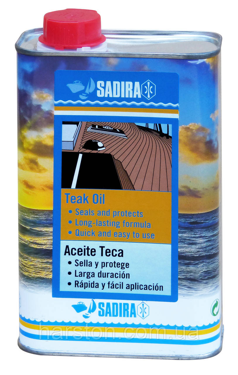 Тикове мастило SADIRA Teak Oil, 1 л