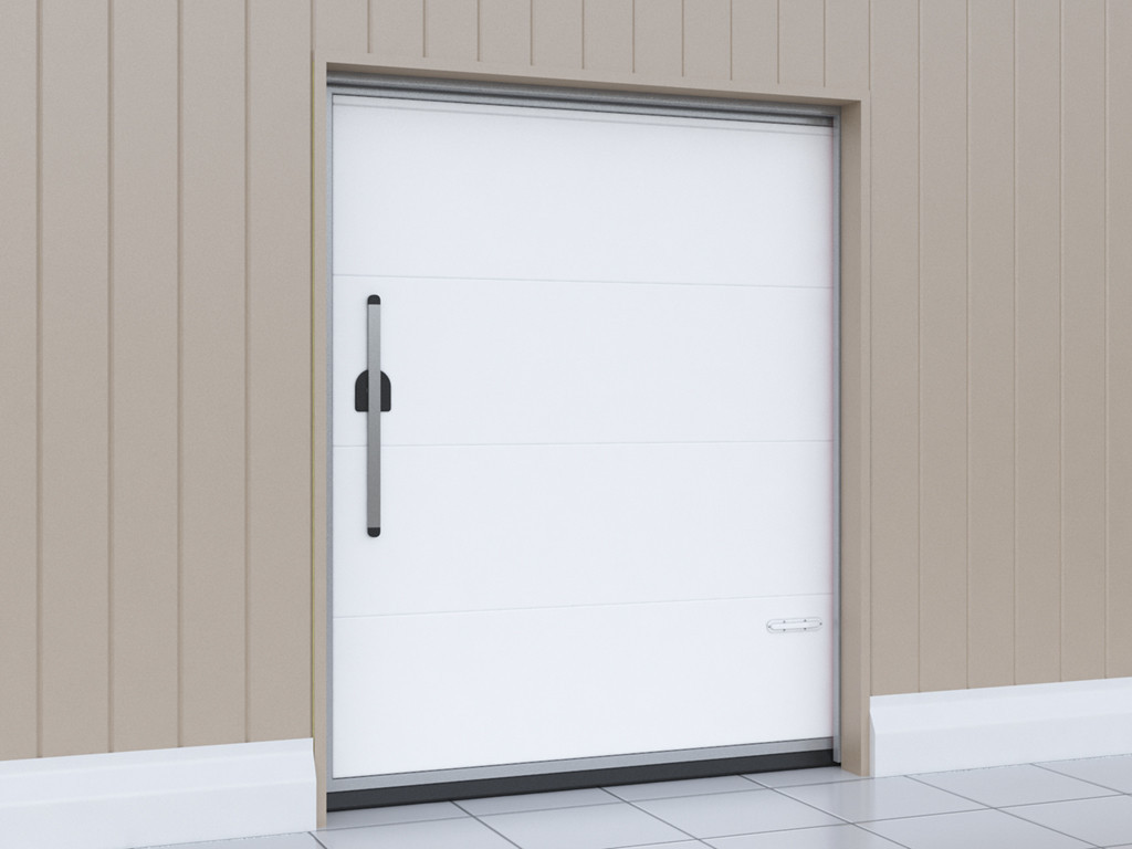 Двері для охолоджувальних приміщень DoorHan IsoDoor IDS1 відкатного типу