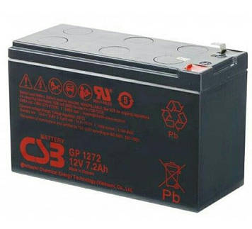 Акумулятор CSB GP1272F2 ( 12в 7,2 Ач )