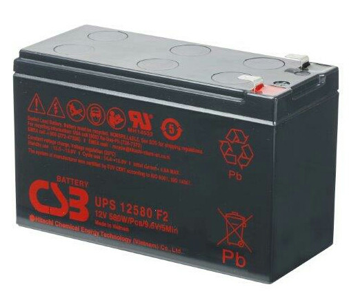 Акумулятор CSB UPS12580 ( 12в 10,5 Ач )