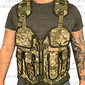 Жилет-розвантаження стандарт, Cordura світлий піксель