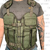 Розвантажувальний жилет, олива