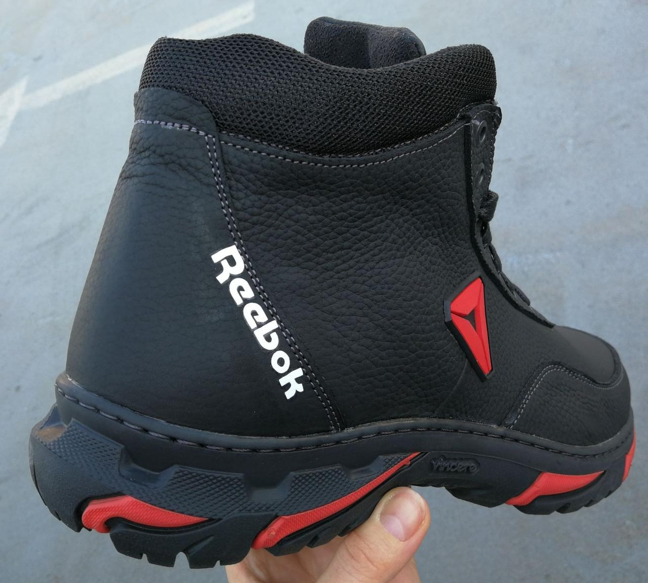 Новинка Reebok! Мужские кожаные ботинки большого размера гиганты баталы 46 47 48 49 50 - фото 4 - id-p1053498491