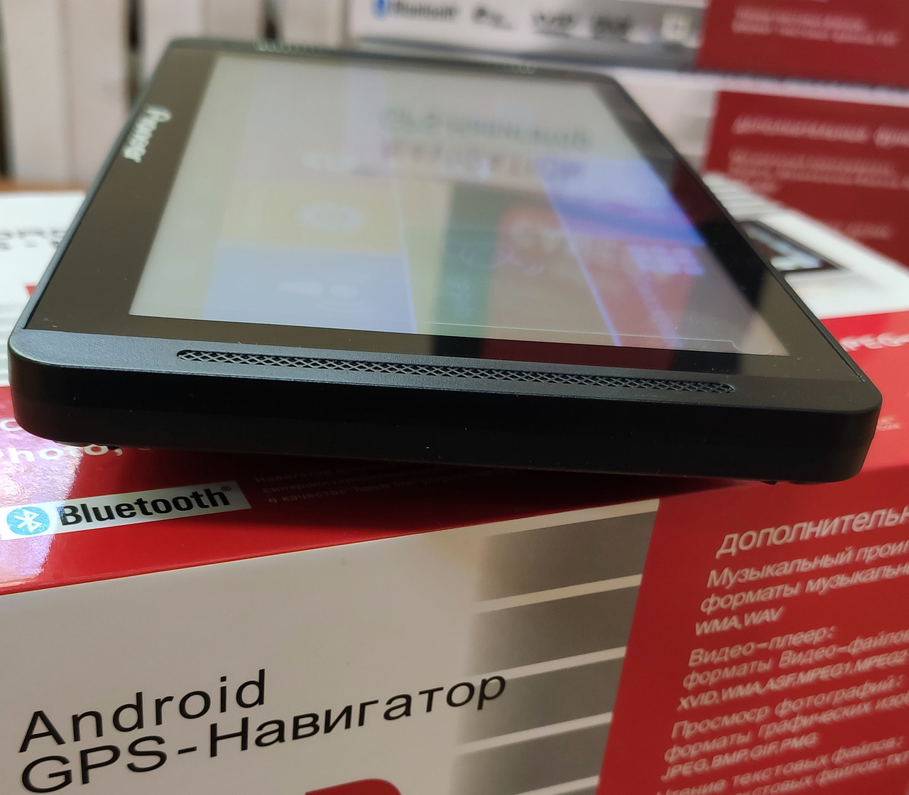 Мощный GPS навигатор Pioneer PI707, Android, AV вход,WIFI, Bluetooth, карты! - фото 3 - id-p1053504630