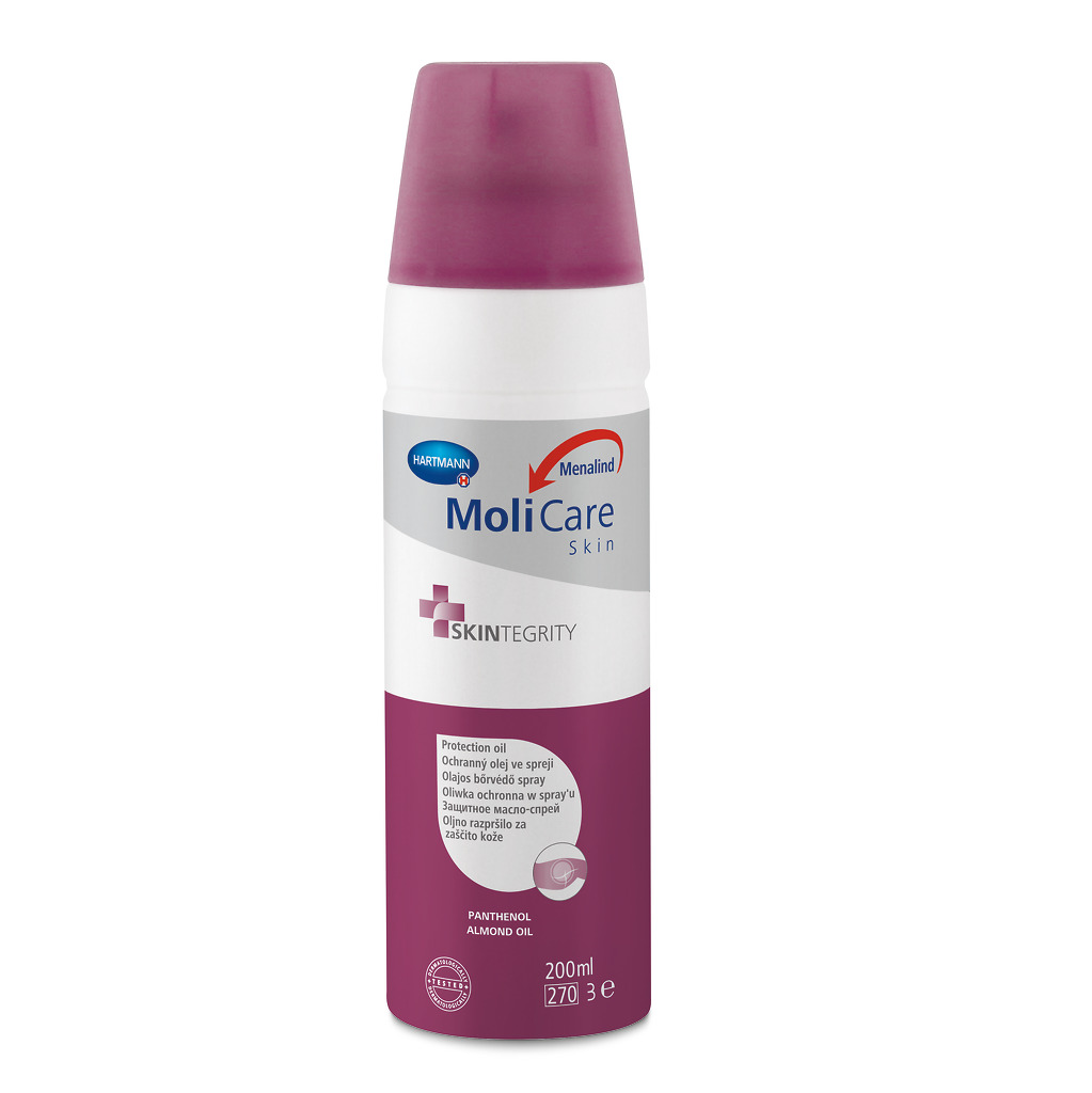 MoliCare Skin Захисна олія-спрей 200ml - Використовується для спеціального захисту сухої шкіри