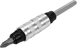 Кутовий магнітний тримач-адаптер HEX - 1/4" під кутом 30° YATO YT-04635 (Польща)