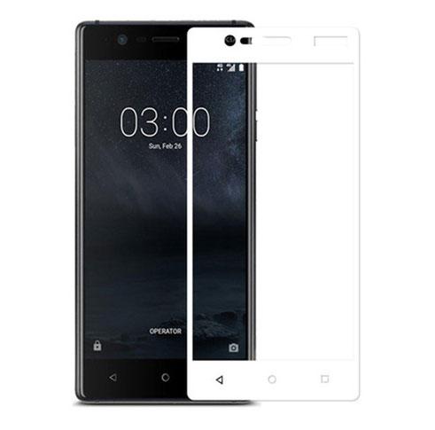 Защитное стекло Full Cover Nokia 3, White, фото 1