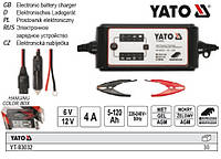 Зарядний пристрій YATO Польща прилад електронний акумуляторів 4А 5-120 А/год YT-8303