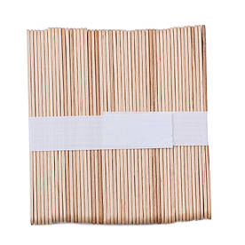 Шпатель дерев'яний для депіляції маленький 50 шт.