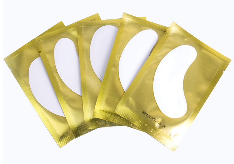 Патчі під очі на гідрогелеві для ламінування і нарощування вій 1 пара, фото 1