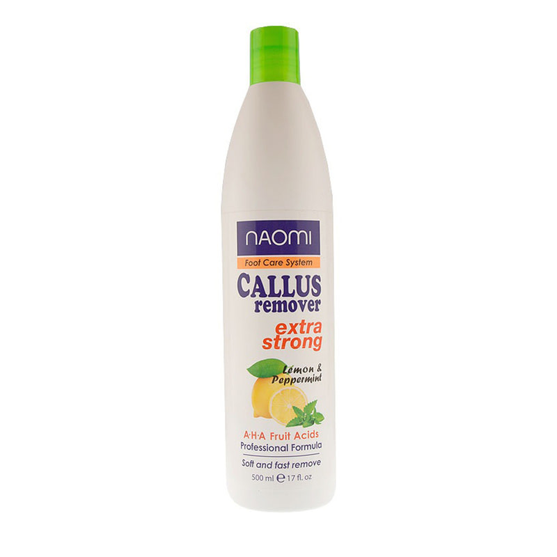 Кислотний засіб для педикюру Naomi Callus Remover Extra Strong 500мл.