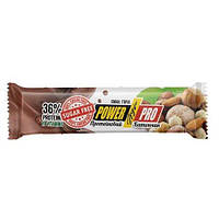 Протеїновий батончик Power Pro Nutella 32% білка 60 г без цукру