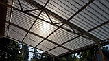 Профільний полікарбонат (прозорий шифер) Suntuf сірий Solar Control, фото 4