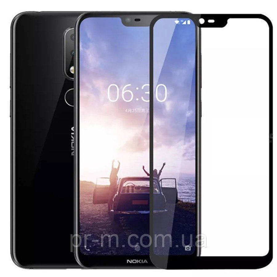 Захисне скло Full Cover Nokia 6.1, Black