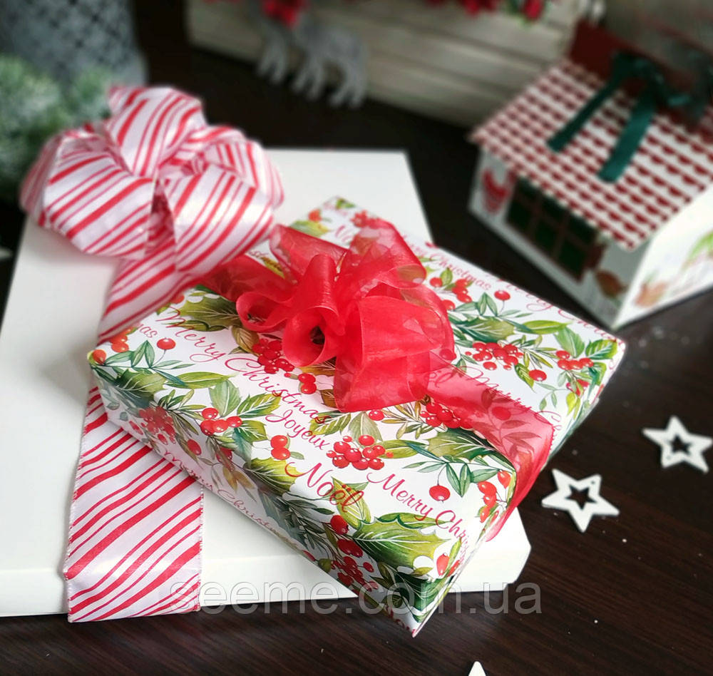 Папір пакувальний з малюнком, фото 1