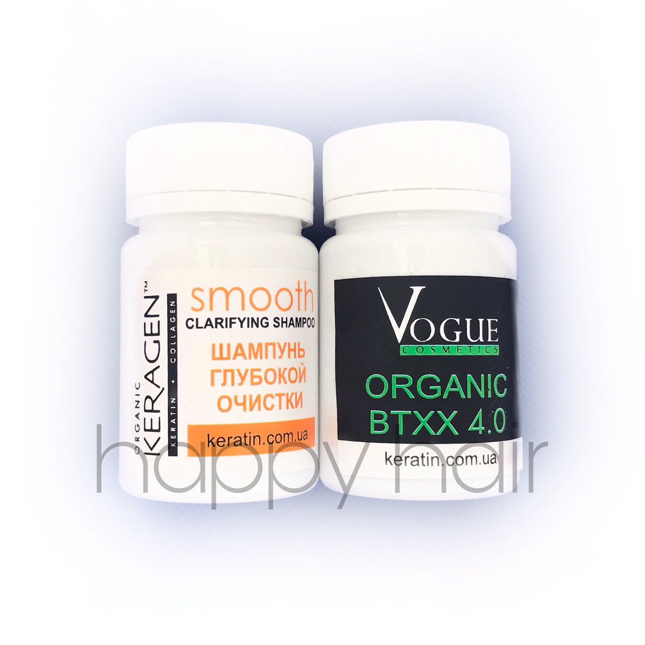 Vogue Cosmetics btox Orgânico Btxx 4.0 Набір ботекс для волосся 30/50 мл