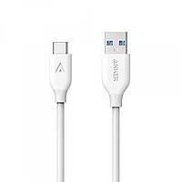 USB кабель Anker PowerLine Type-C to USB 3.0 0.9 m V3 White