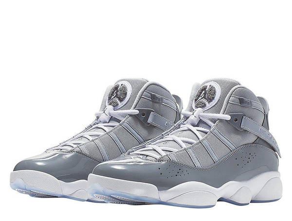 Grey 6 ring jordans sale