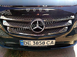 Хром накладки на решетку Mercedes Vito W447 2015-