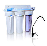 Проточный питьевой фильтр очистки воды Aqualine MF3