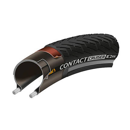 Велосипедна покришка міська шосейна не складна Continental CONTACT Cruiser Reflex, 28"x2.00, 50-622, фото 3