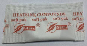 Термопаста біла в пакеті 0,5 г