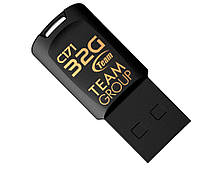 USB флеш накопичувач Team 32GB C171 Black USB 2.0 (TC17132GB01)