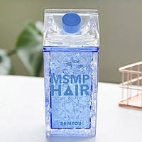 Бутылка для воды охлаждающая EL msmp hair 400 мл синий