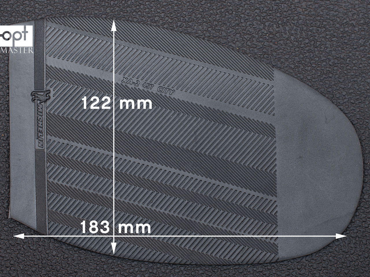 Гумова профілактика XA002 CITY MICHELIN (Франція), р. 45-47, кол. чорний (black), фото 1