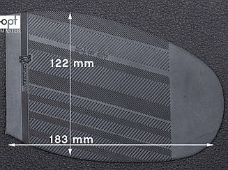 Гумова профілактика XA002 CITY MICHELIN (Франція), р. 45-47, кол. темно-коричневий (d.brown)