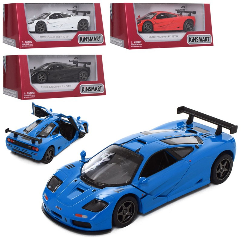 Металева машинка Kinsmart 1995 McLaren F1 GTR KT5411W