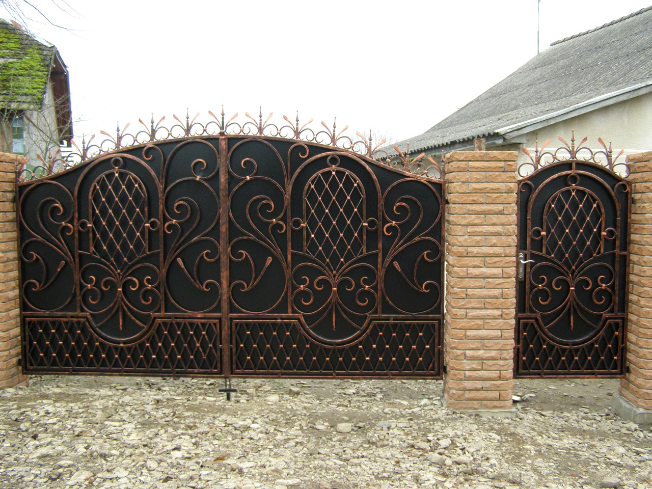 Ворота ковані Бум