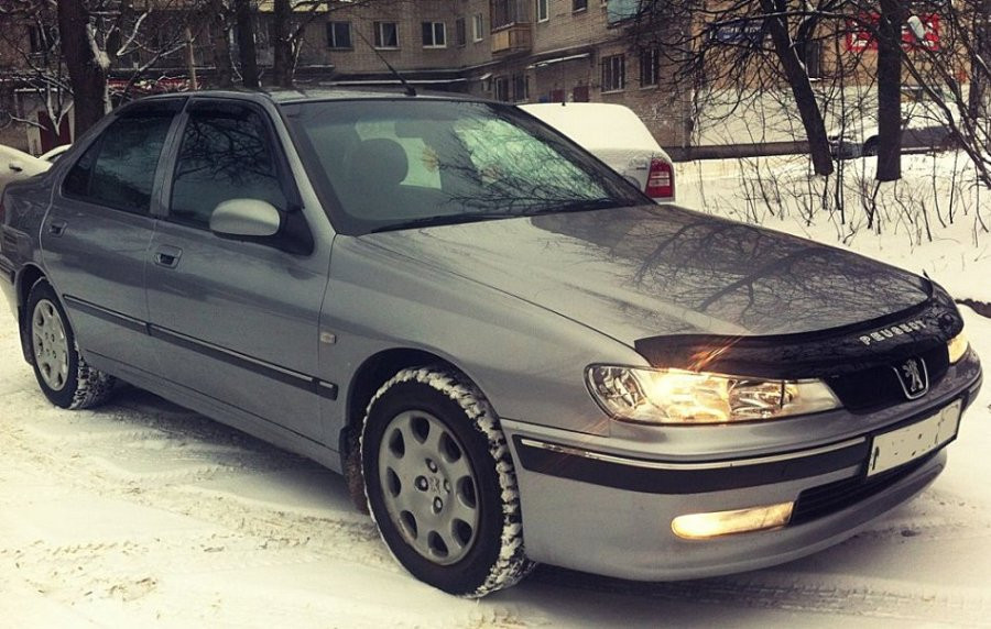 Дефлектори вікон (вітровики) Peugeot 406 Sd 1995-2000 Cobra tuning P11295