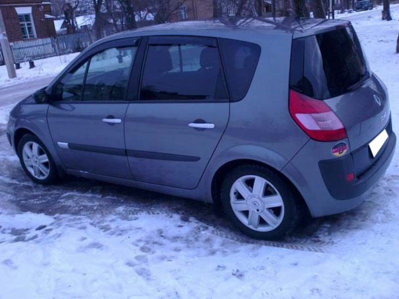 Дефлектори вікон (вітровики) 2003 RENAULT Scenic II Cobra tuning R11003