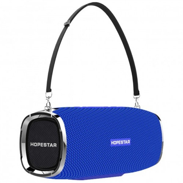 Портативна колонка Bluetooth SPS Hopestar A6, синя