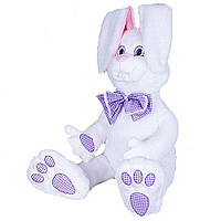 Іграшка м'яка "Заяц" великий, 143x68x76 см, білий.