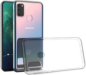 Прозорий Чохол OneCam Samsung Galaxy M30s M307 (ультратонкий силіконовий) (Самсунг Галакси М30с)