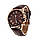Жіночі годинники Geneva Platinum коричневі, фото 2